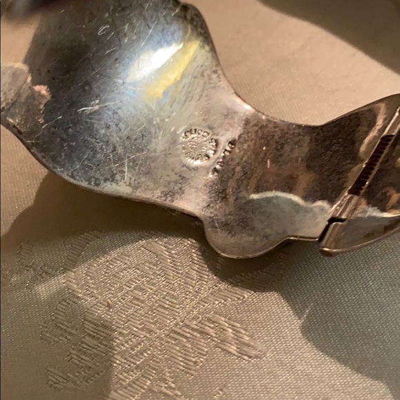 Sterling Art Nouveau Bracelet - Picture 3 of 10